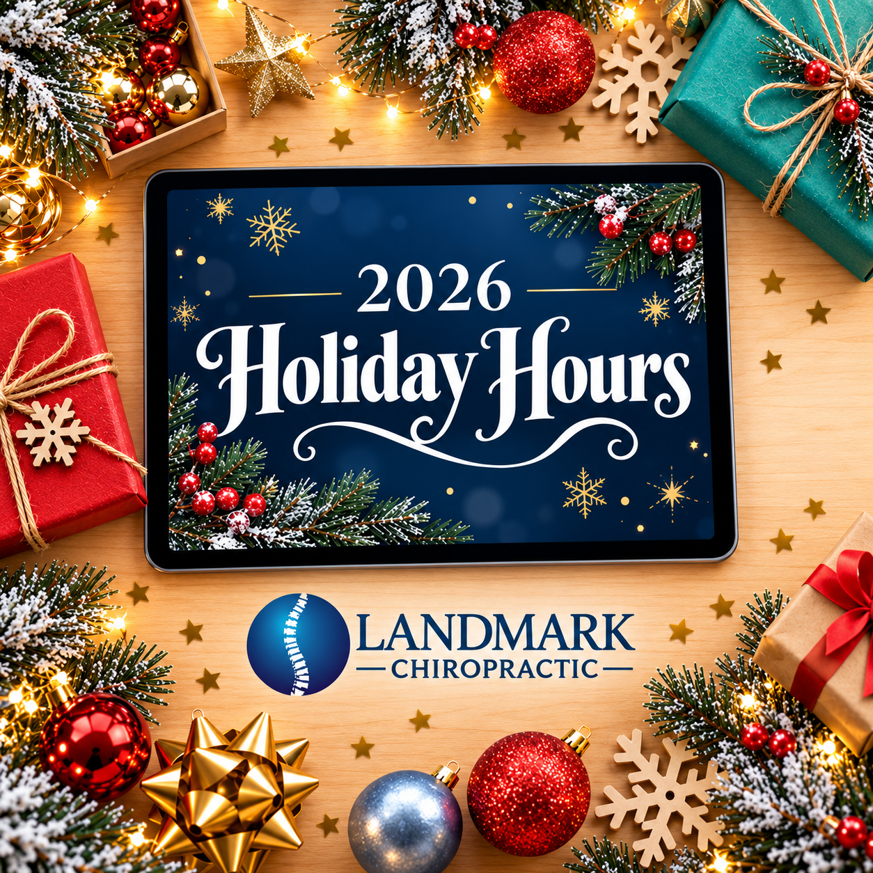 landmark-holidayhours - Landmark Chiropractic